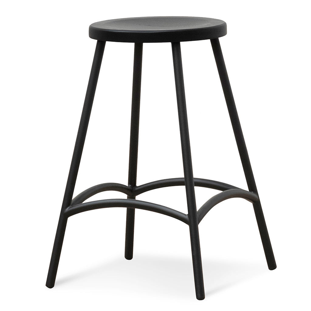 Bordo 65cm Barstool - Full Black