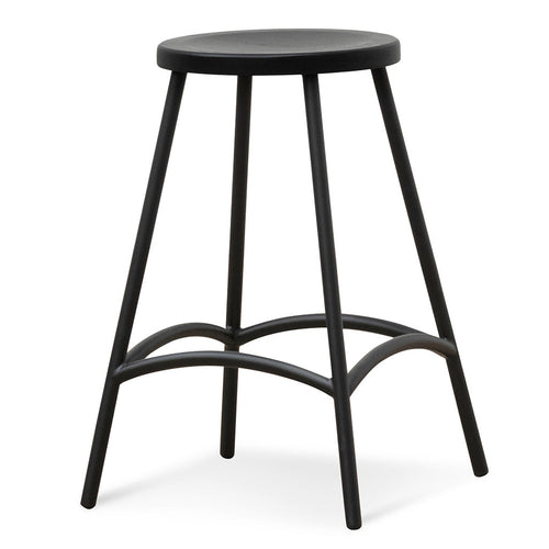 Bordo 65cm Barstool - Full Black