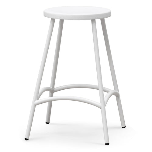 Bordo 65cm Barstool - White
