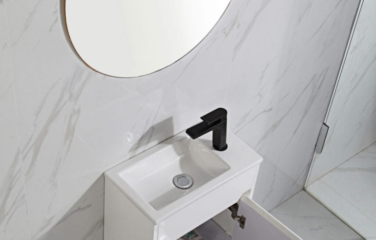 Aulic Brant Wall Hung Finger Pull Vanity