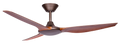 Bronze/Koa 3 Blade DC Ceiling Fan & Remote Control