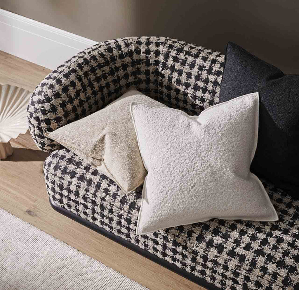 Weave Alberto Cushion - Ivory