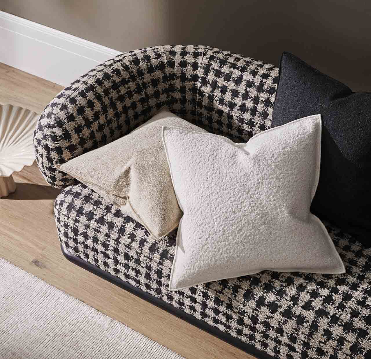 Weave Alberto Cushion - Ivory