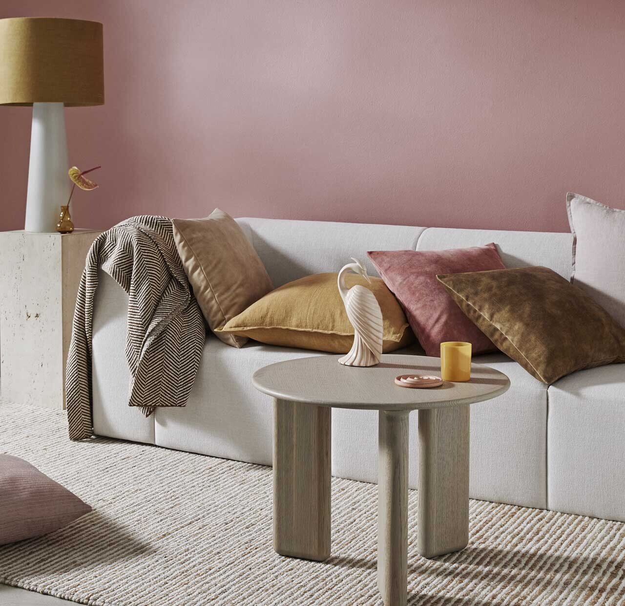 Weave Ava Cushion - Burnish