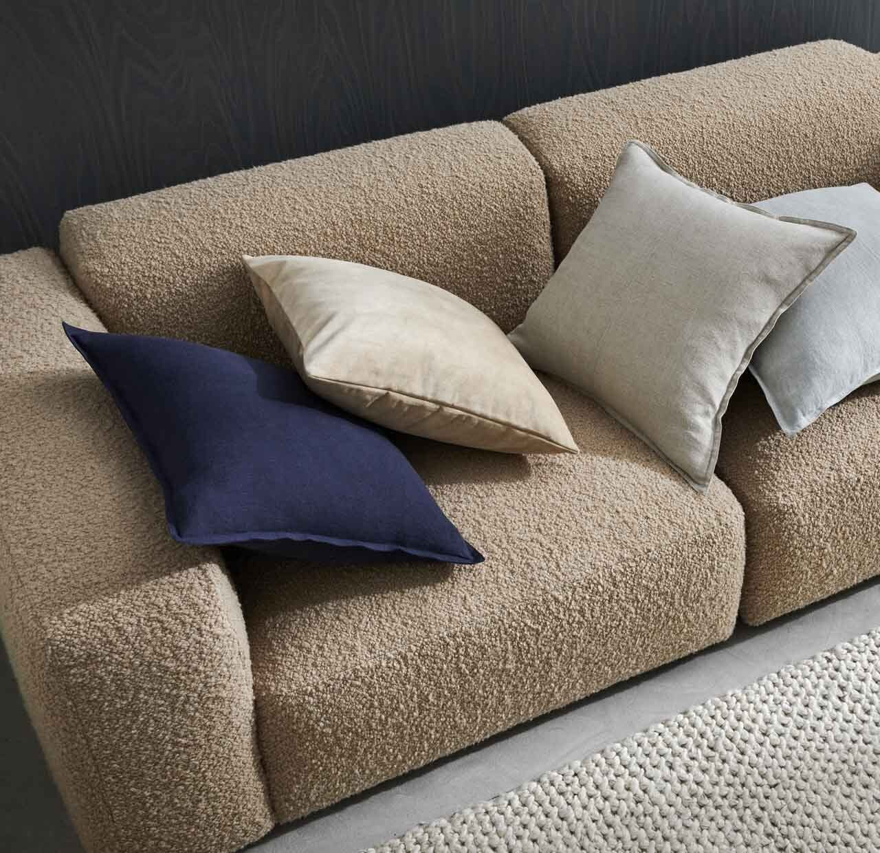 Weave Ava Cushion - Nougat