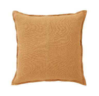 Weave Como Square 50cm Cushion - Amber CCQ91AMBE
