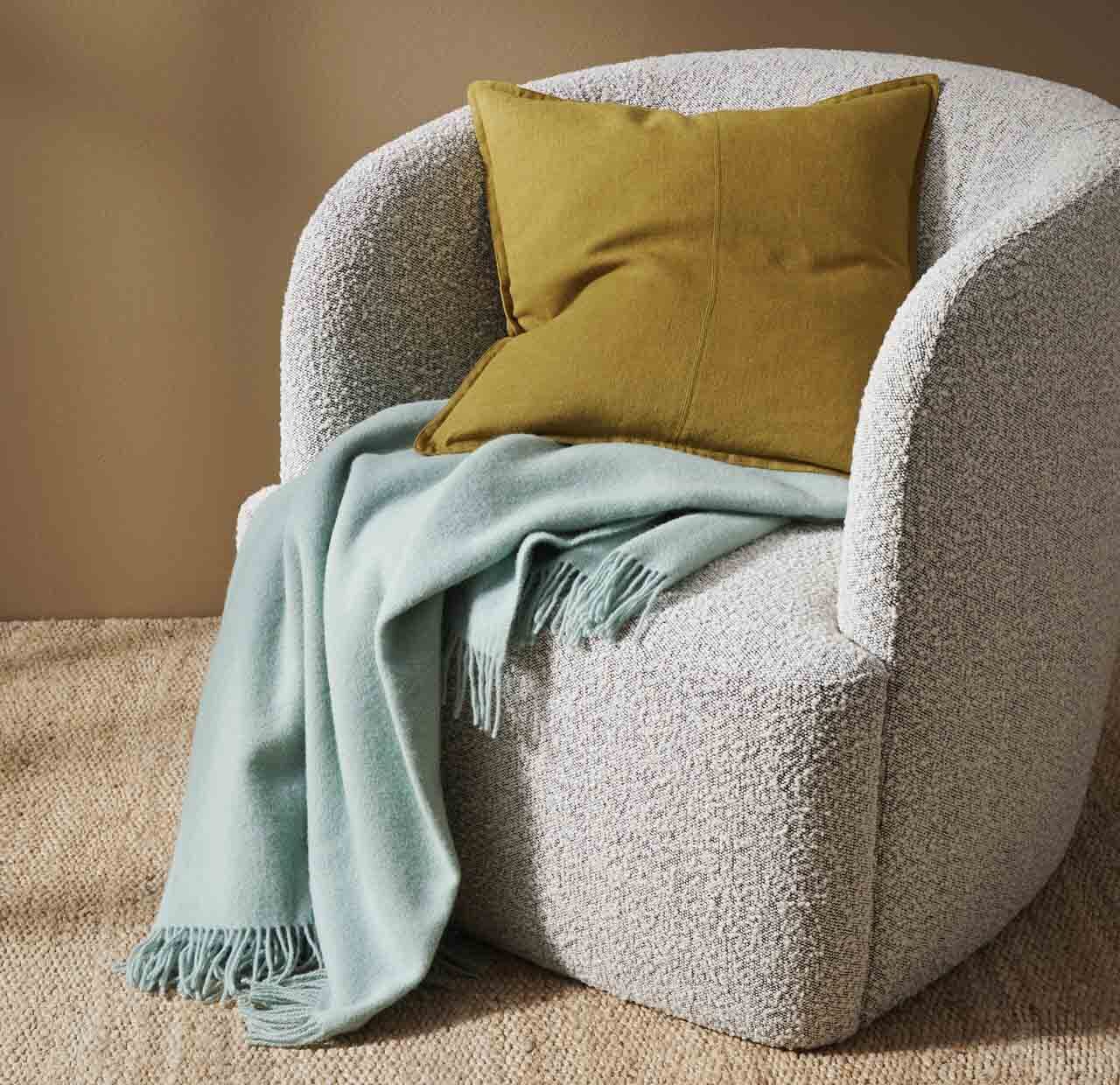 Weave Como Square 50cm Cushion - Moss