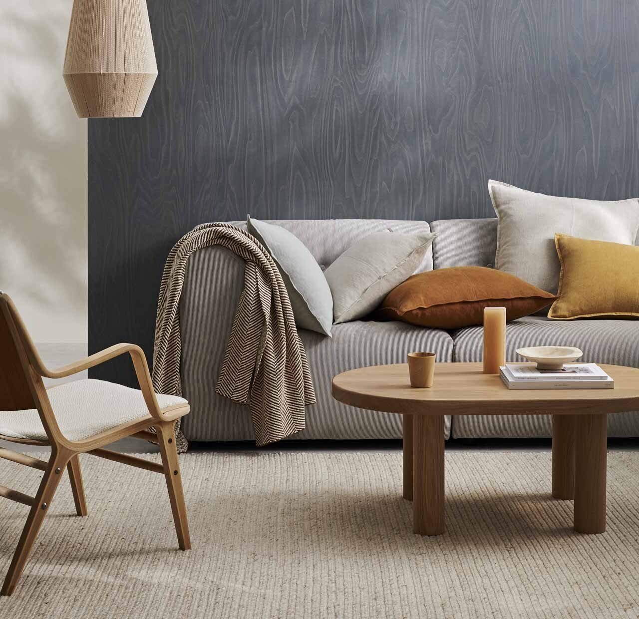 Weave Como Square 50cm Cushion - Spice