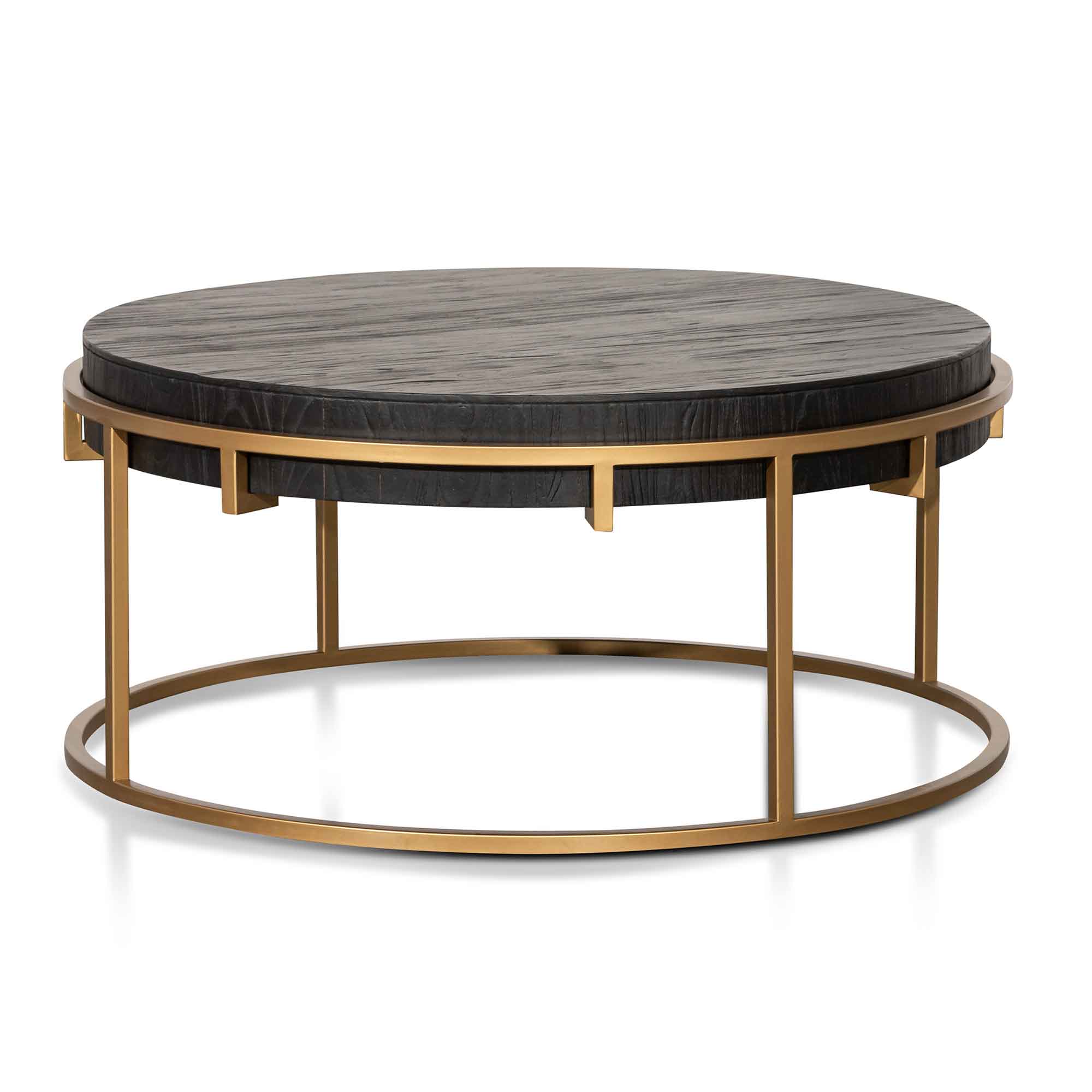 CCF2933-NI 100cm Round Coffee Table - Golden