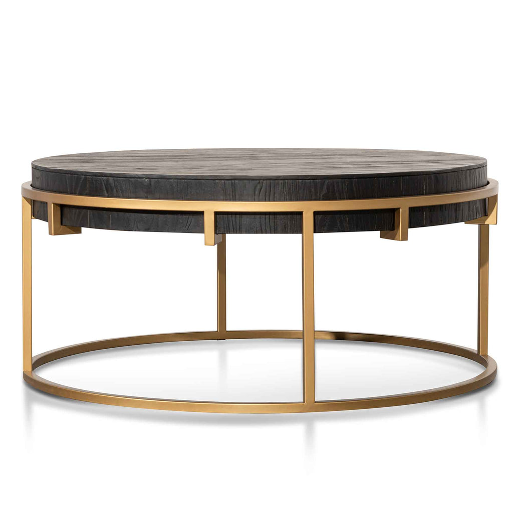 CCF2933-NI 100cm Round Coffee Table - Golden
