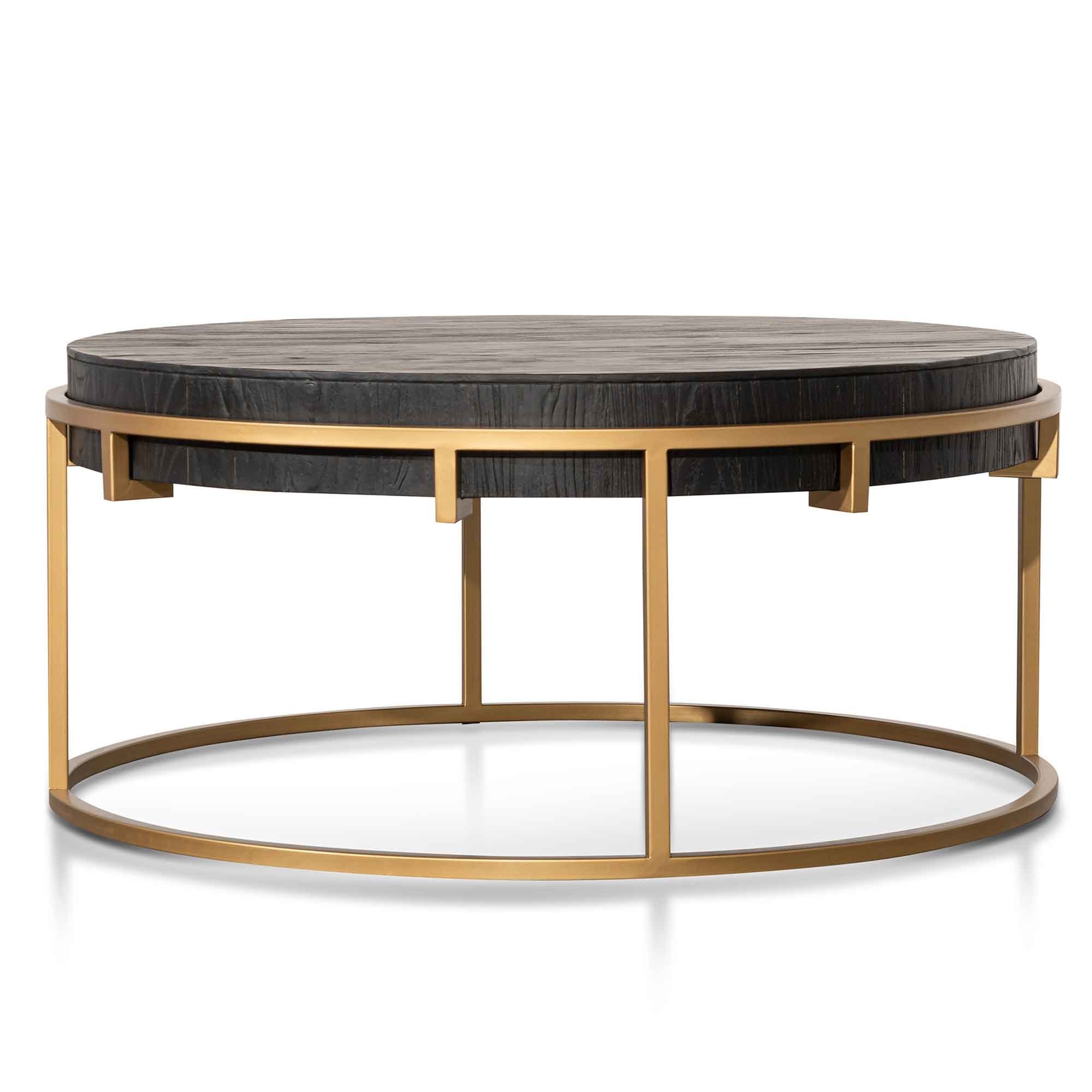 CCF2933-NI 100cm Round Coffee Table - Golden