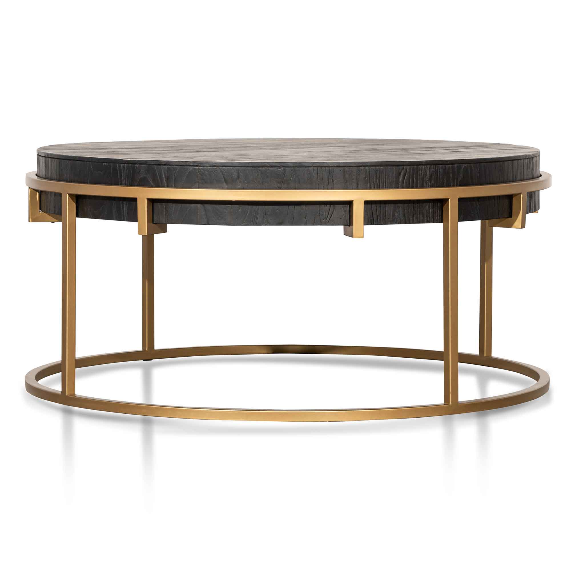 CCF2933-NI 100cm Round Coffee Table - Golden