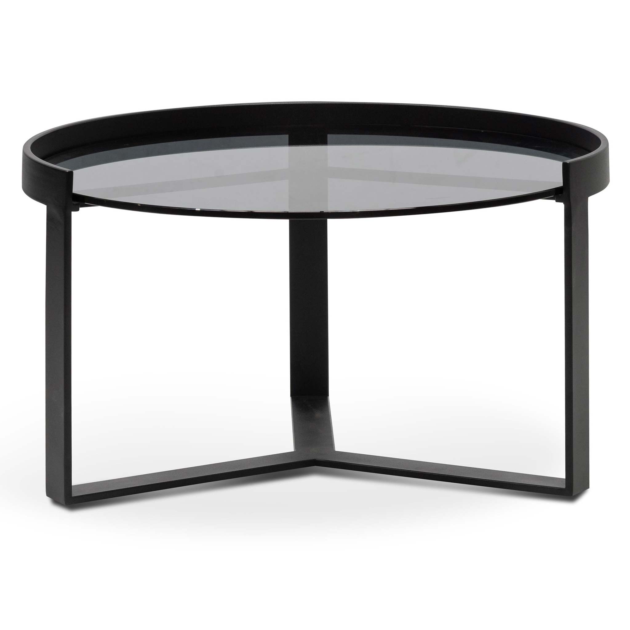 Marcel 70cm Glass Coffee Table - Medium