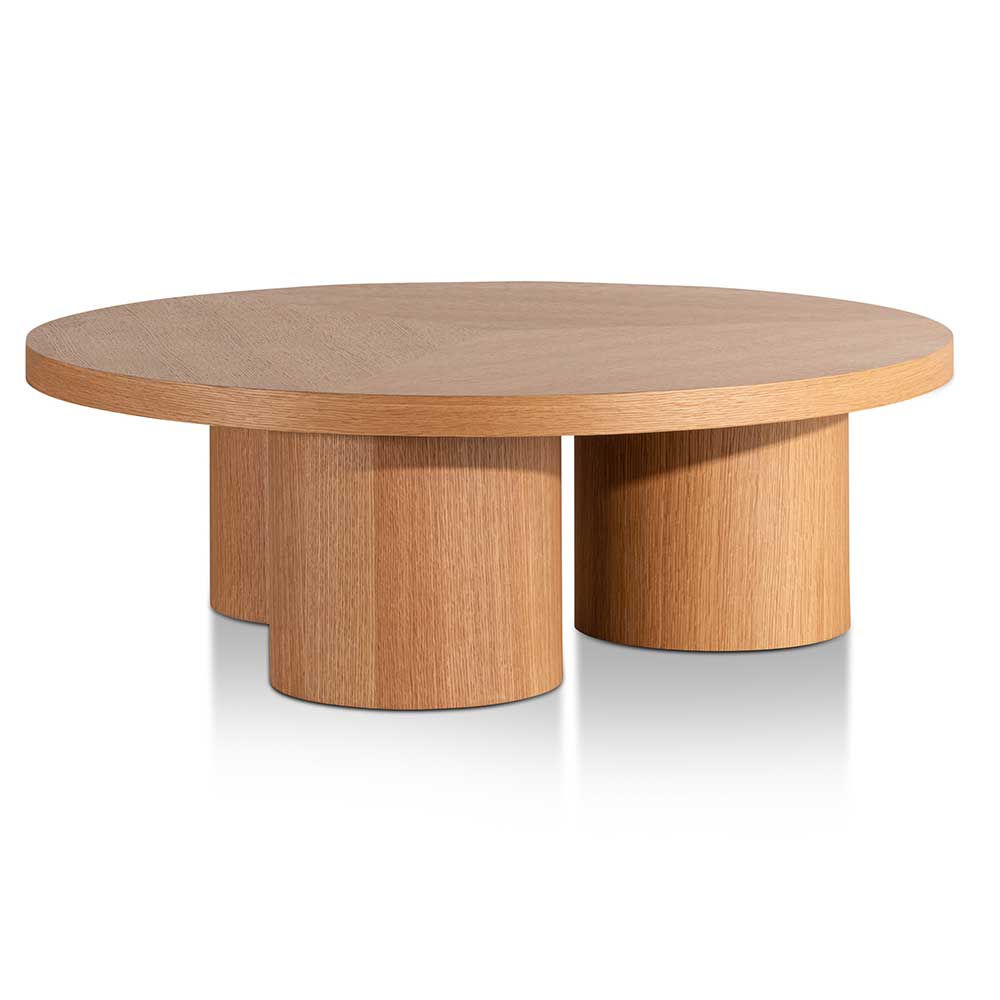 CCF6418-CN 100cm Wooden Round Coffee Table - Natural **discontinued**