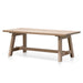 CCF6553-SI 1.2m Wooden Coffee Table - Washed Natural