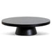 CCF6604-CN 1.1m Round Coffee Table - Black Oak