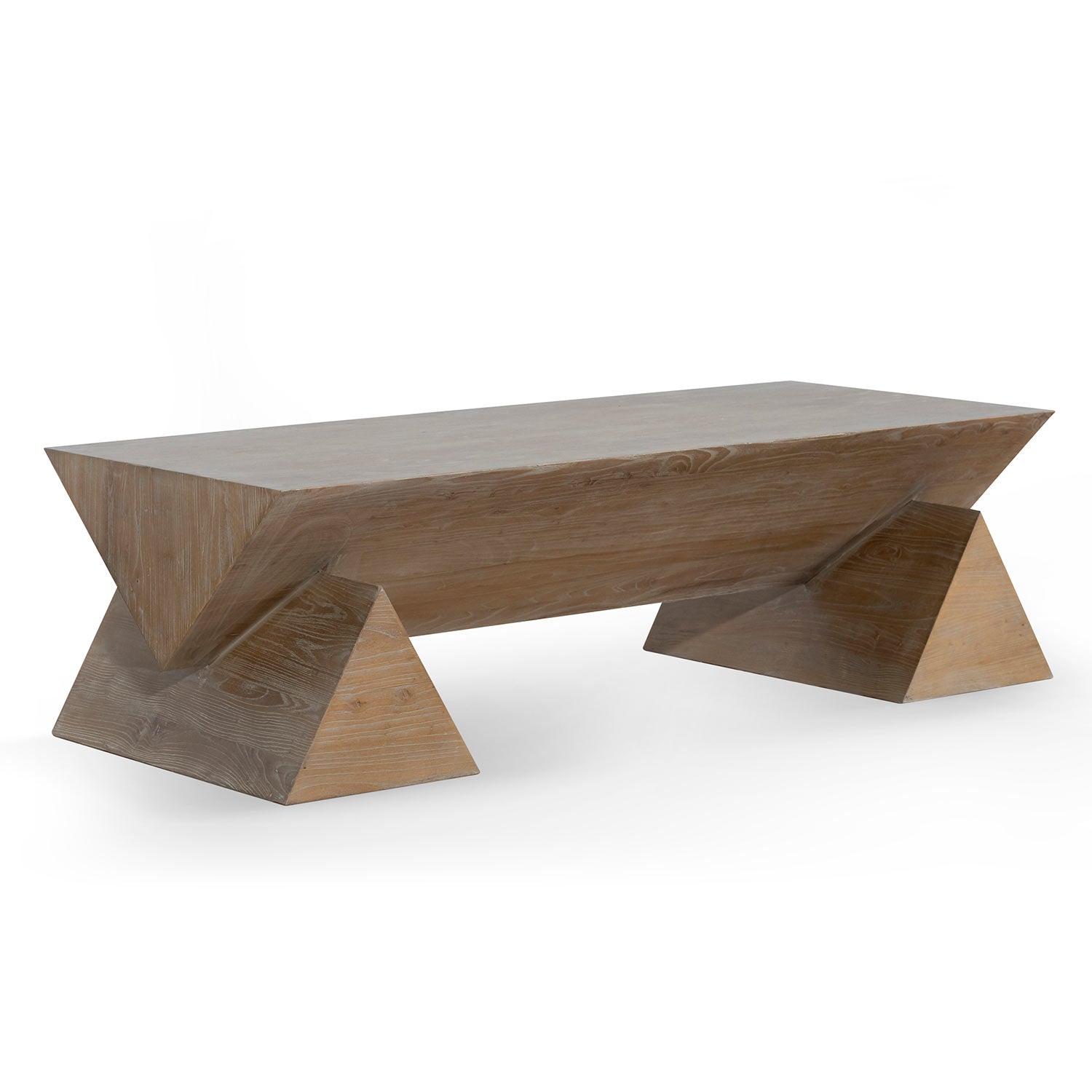 1.52m Elm Coffee Table - Natural