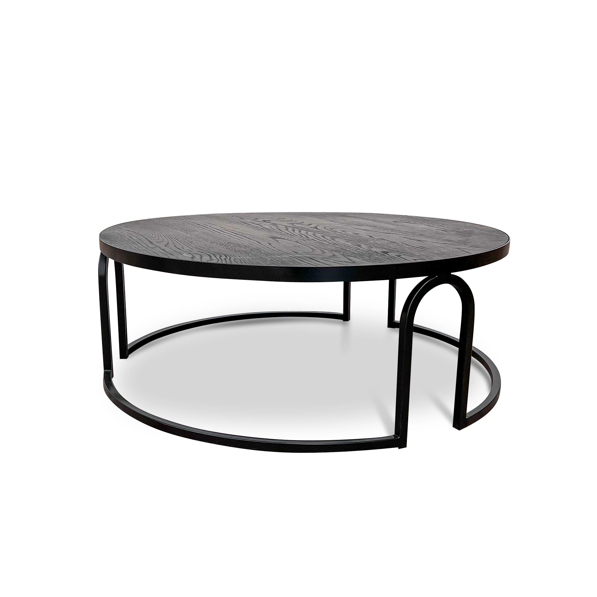 Ben Oak Coffee Table - Full Black