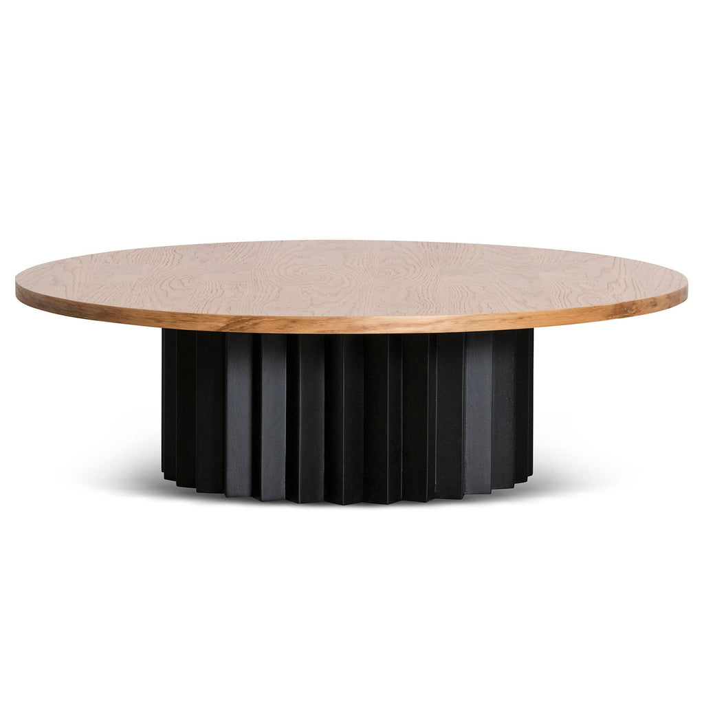 CCF6875-AW Round Messmate Coffee Table - Black Base