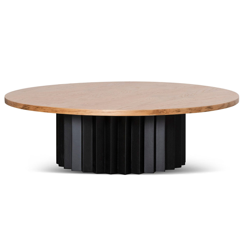 CCF6875-AW Round Messmate Coffee Table - Black Base