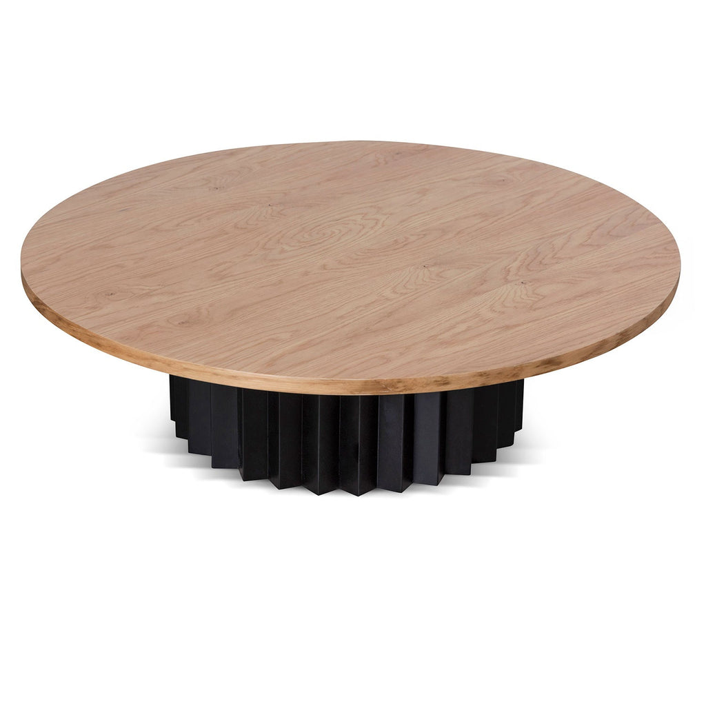 CCF6875-AW Round Messmate Coffee Table - Black Base
