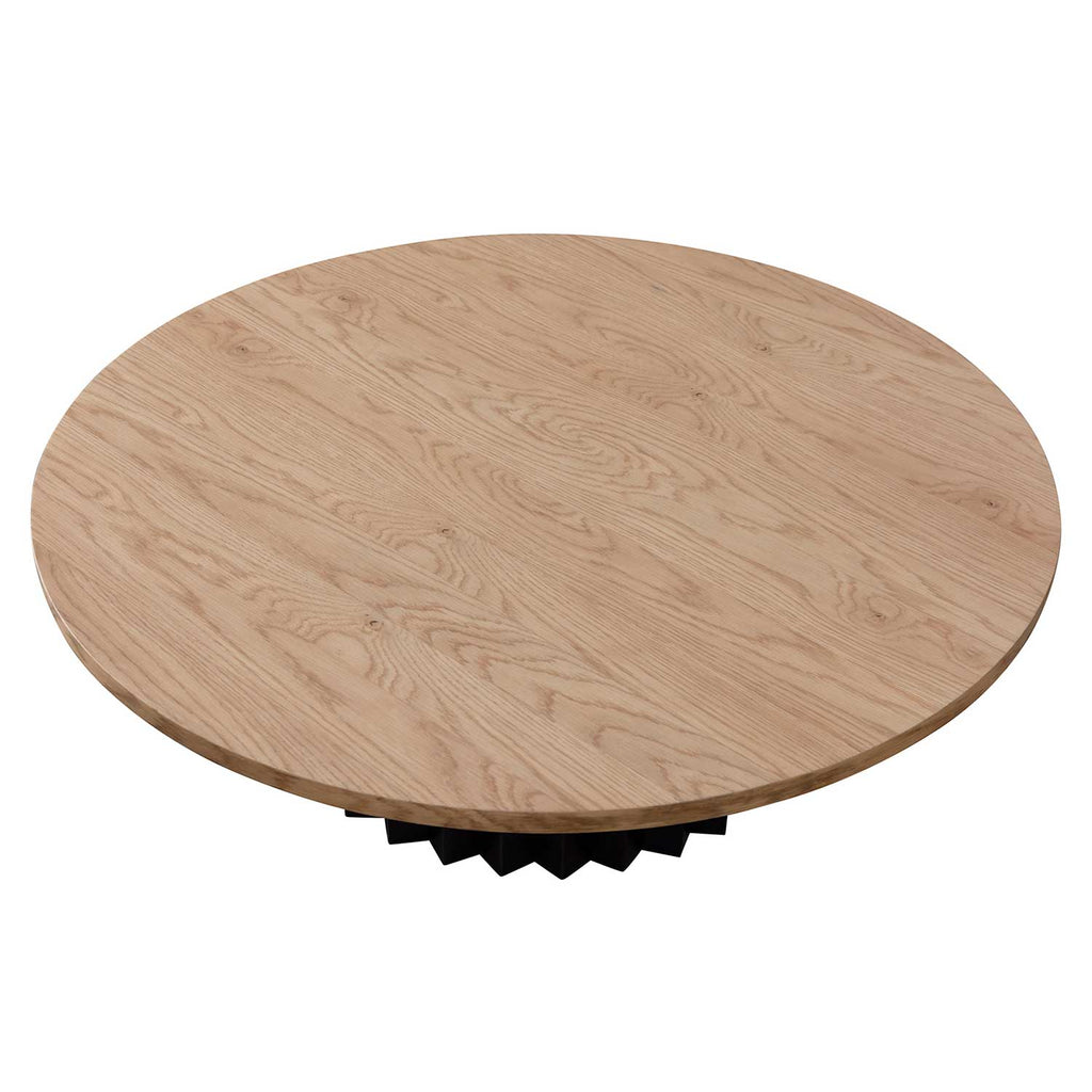 CCF6875-AW Round Messmate Coffee Table - Black Base