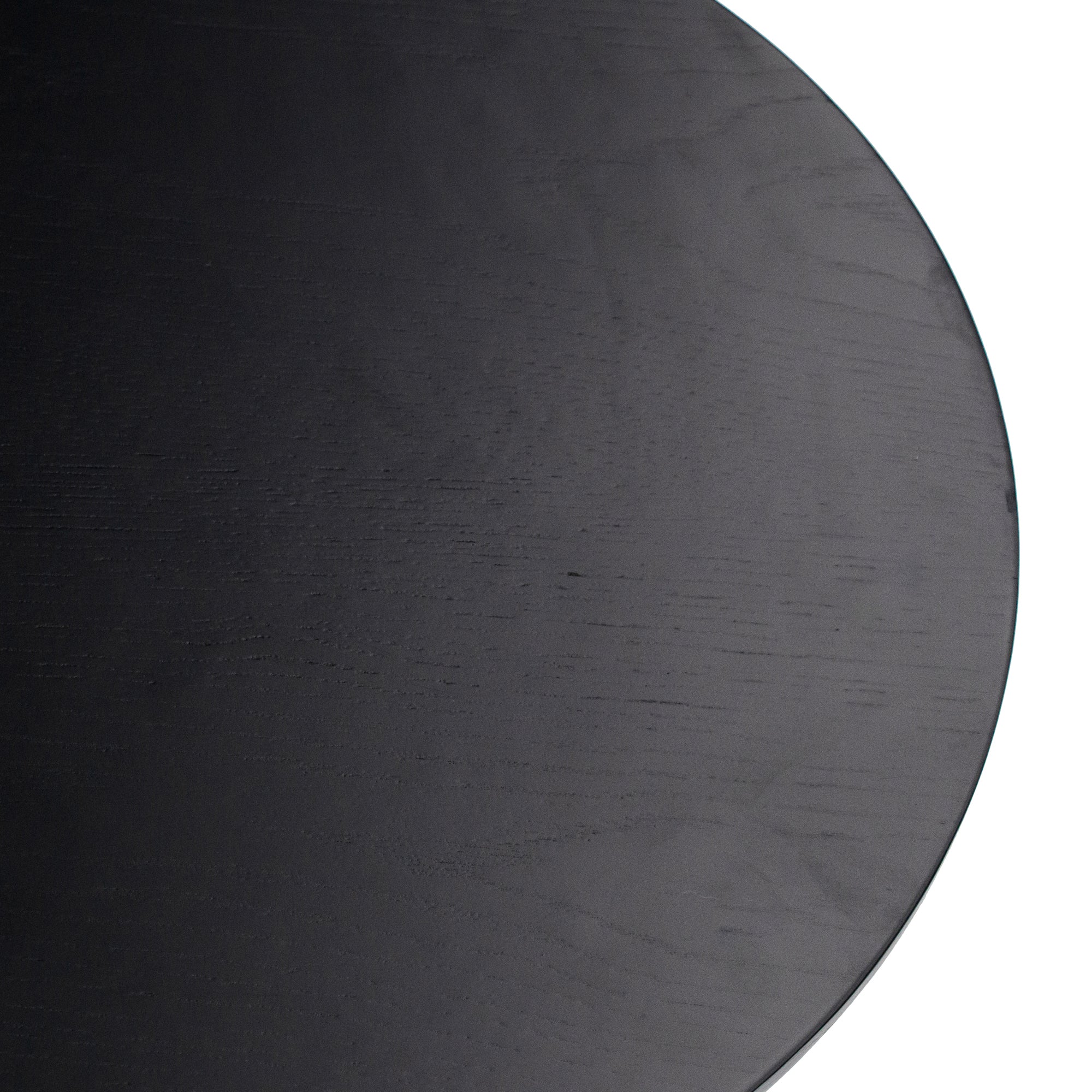 Nielson 50cm Black Wooden Side Table