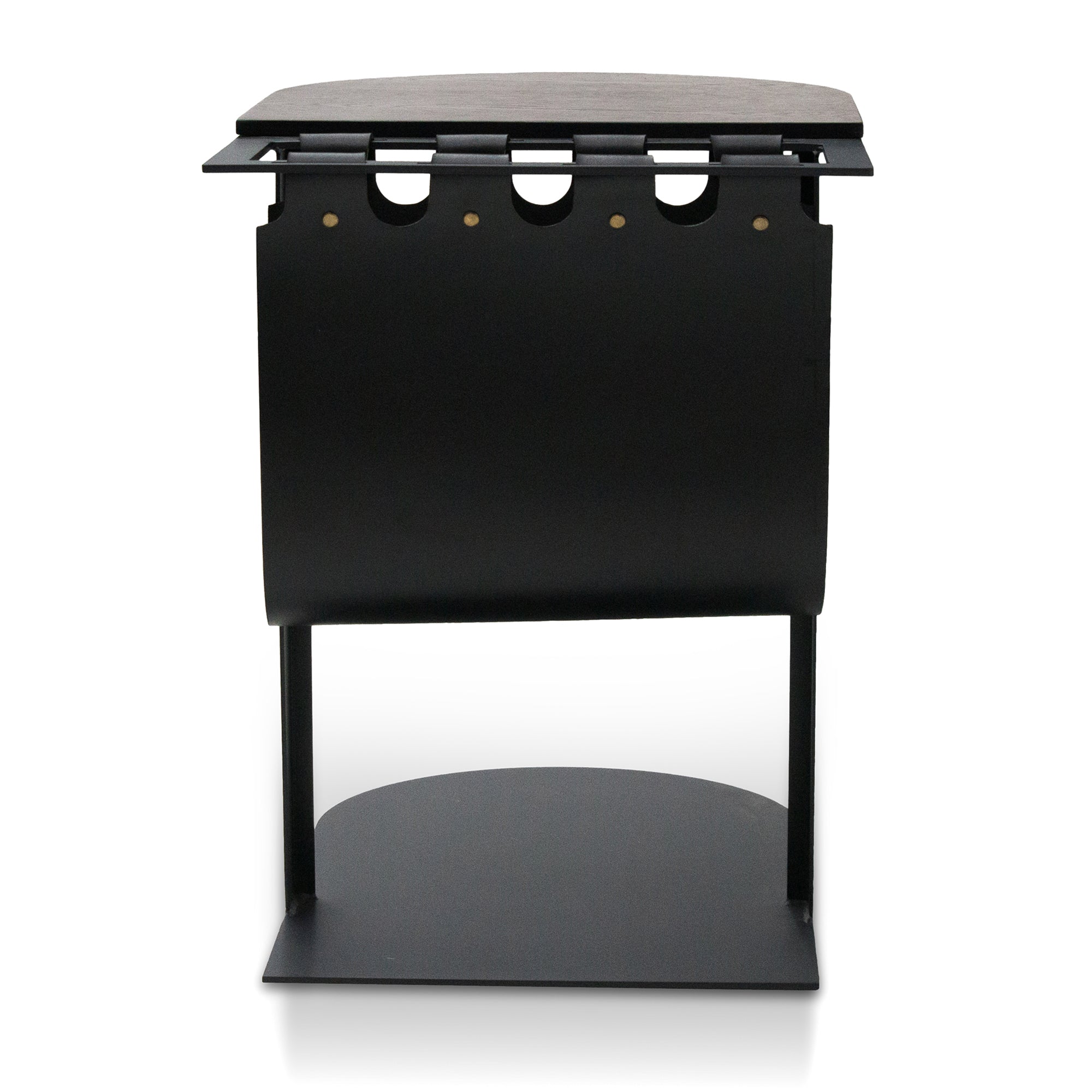 Full Black Side Table