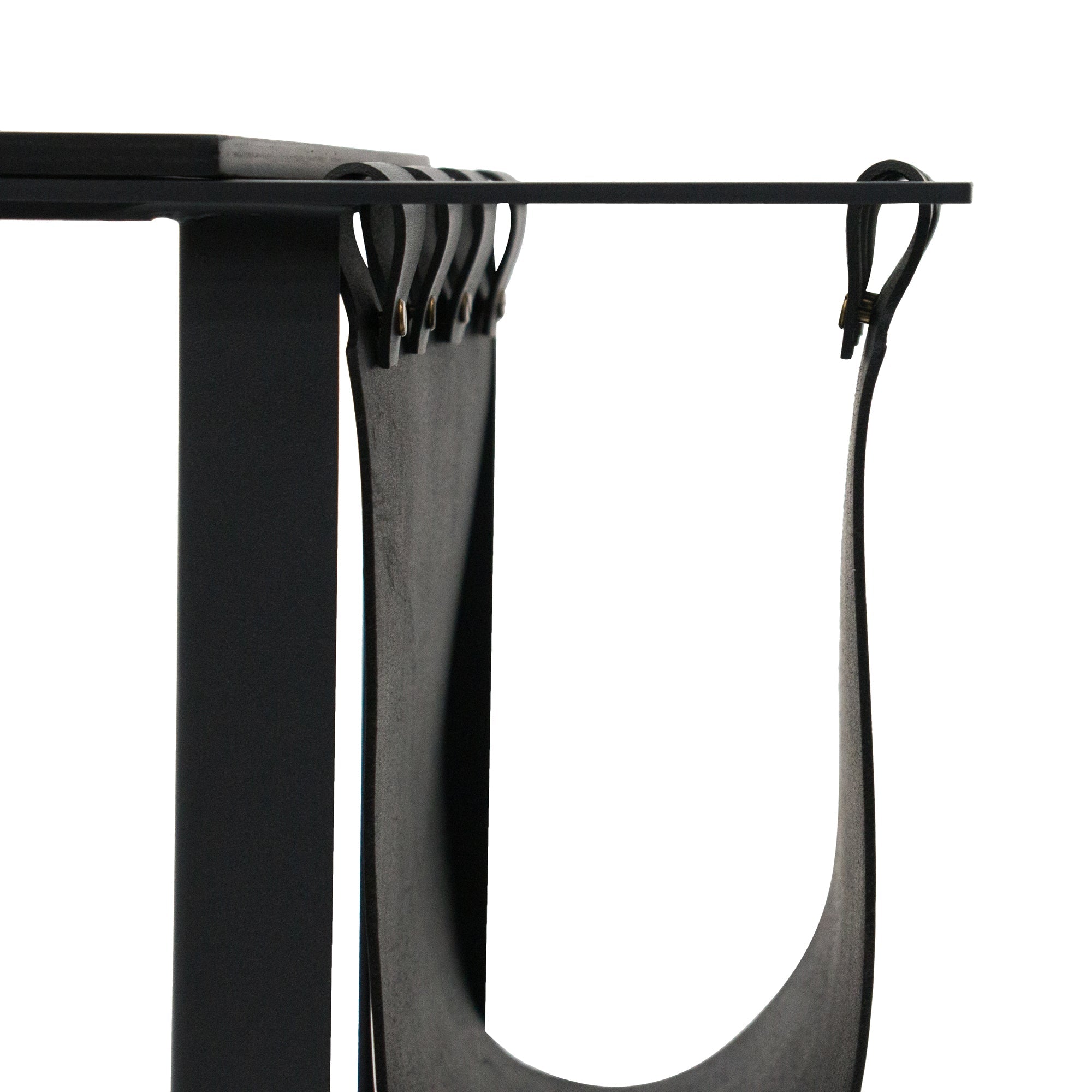 Full Black Side Table