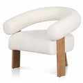 CLC8113-CA Armchair - Ivory White Boucle