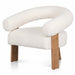 CLC8113-CA Armchair - Ivory White Boucle