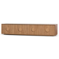 CTV6695-CN 2.3m Wooden Entertainment TV Unit - Natural