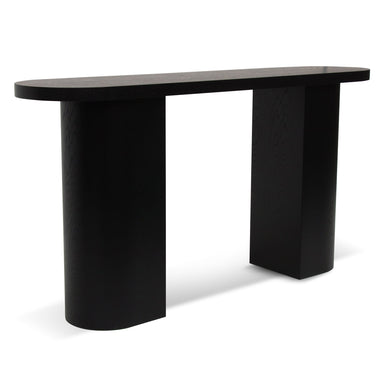 Catalina 1.5m Console Table - Black Oak