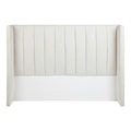 Central Park Queen Bedhead - Natural Linen