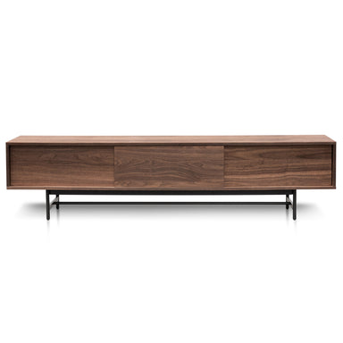 Christie 2.1m Walnut Wooden TV Entertainment Unit 