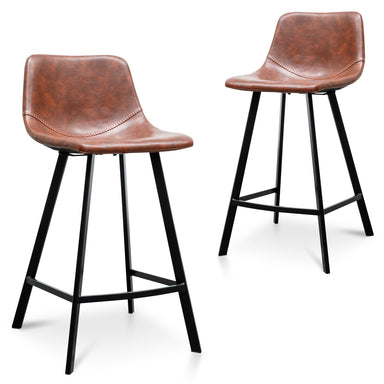 Cinnamon Brown 65cm Bar Stool - (Set of 2)