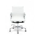 Cogra Leather Office Chair - White