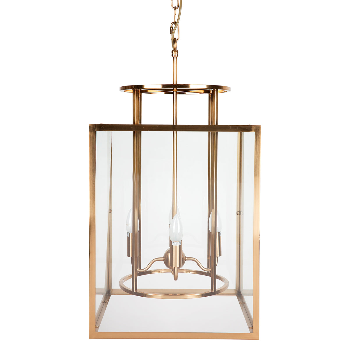 Concord Pendant - Large Brass