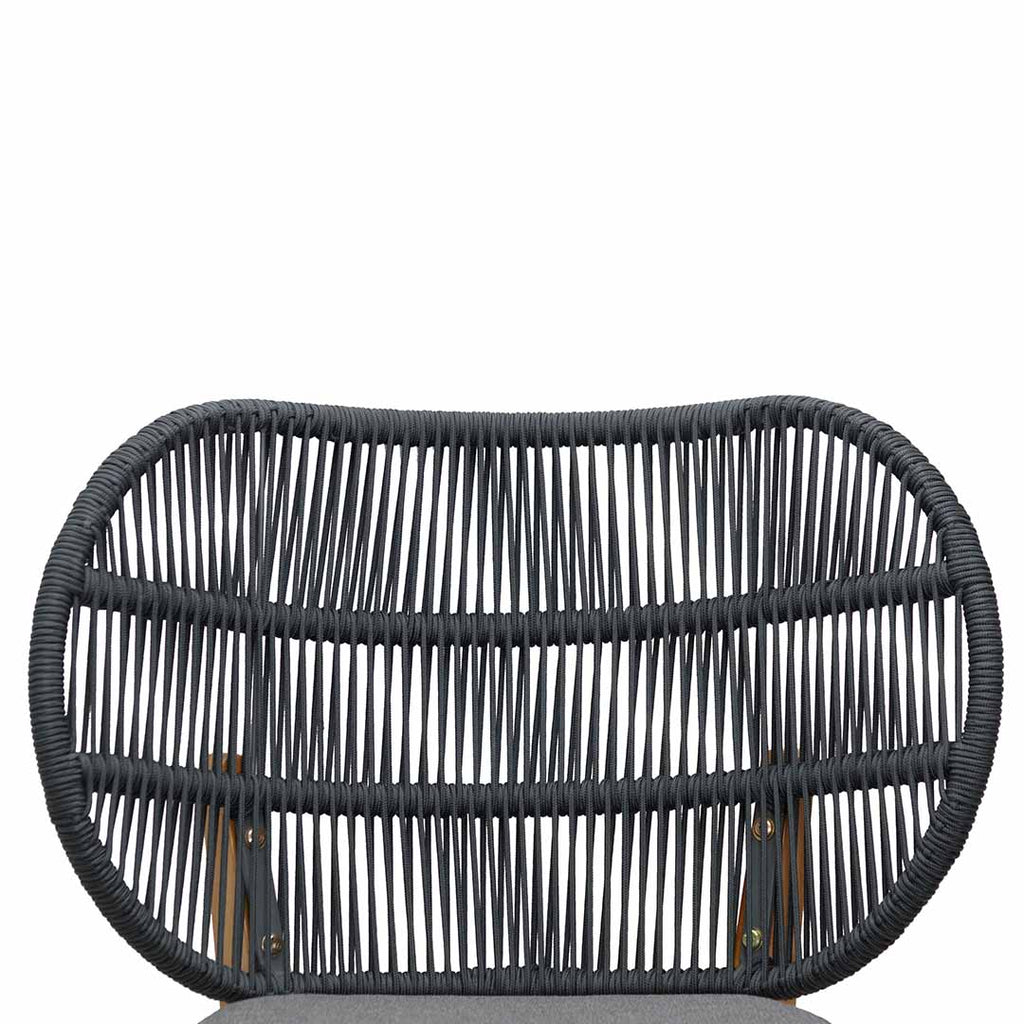 Jorge Outdoor Dining Chair - Anthracite Grey Cushion (Set of 2)
