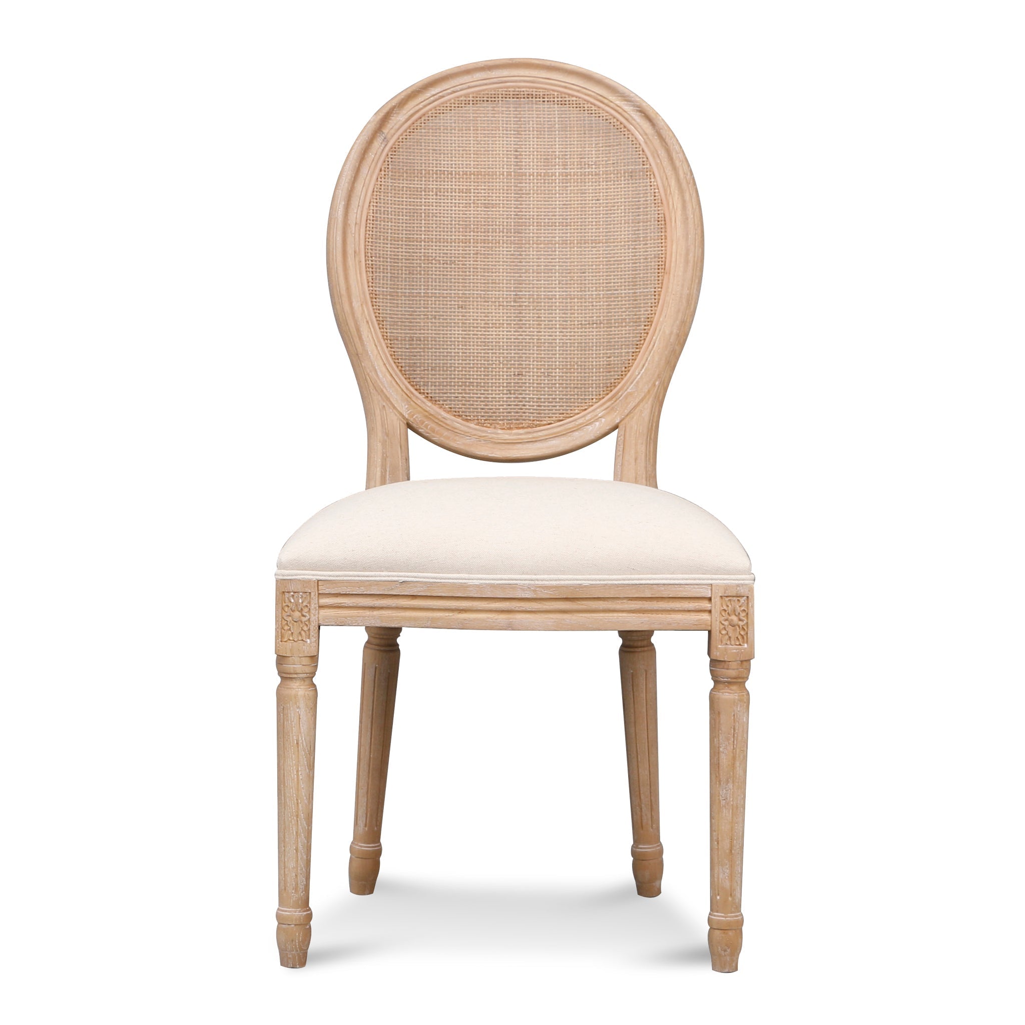 Lula Dining Chair - Light Beige (Set of 2)