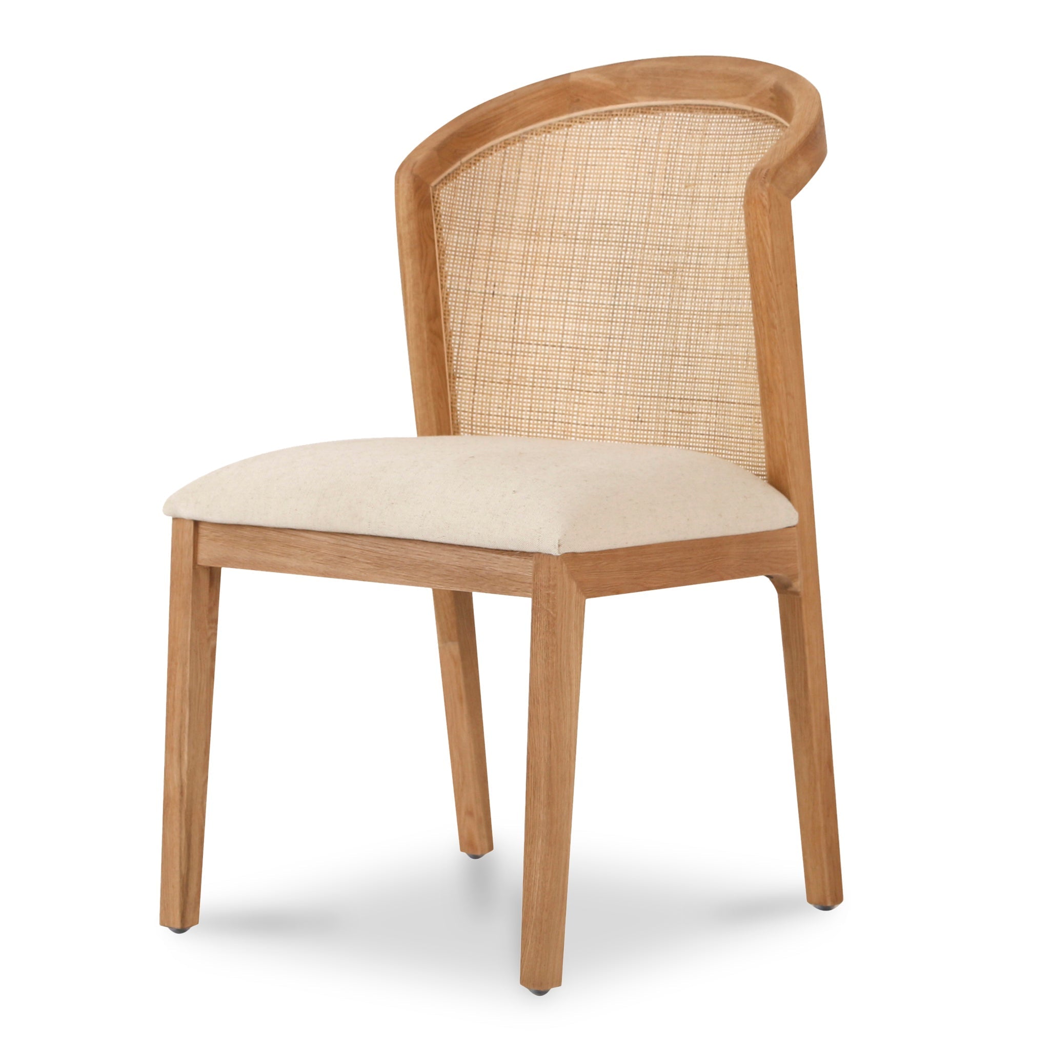 Erlene Fabric Dining Chair - Light Beige (Set of 2)