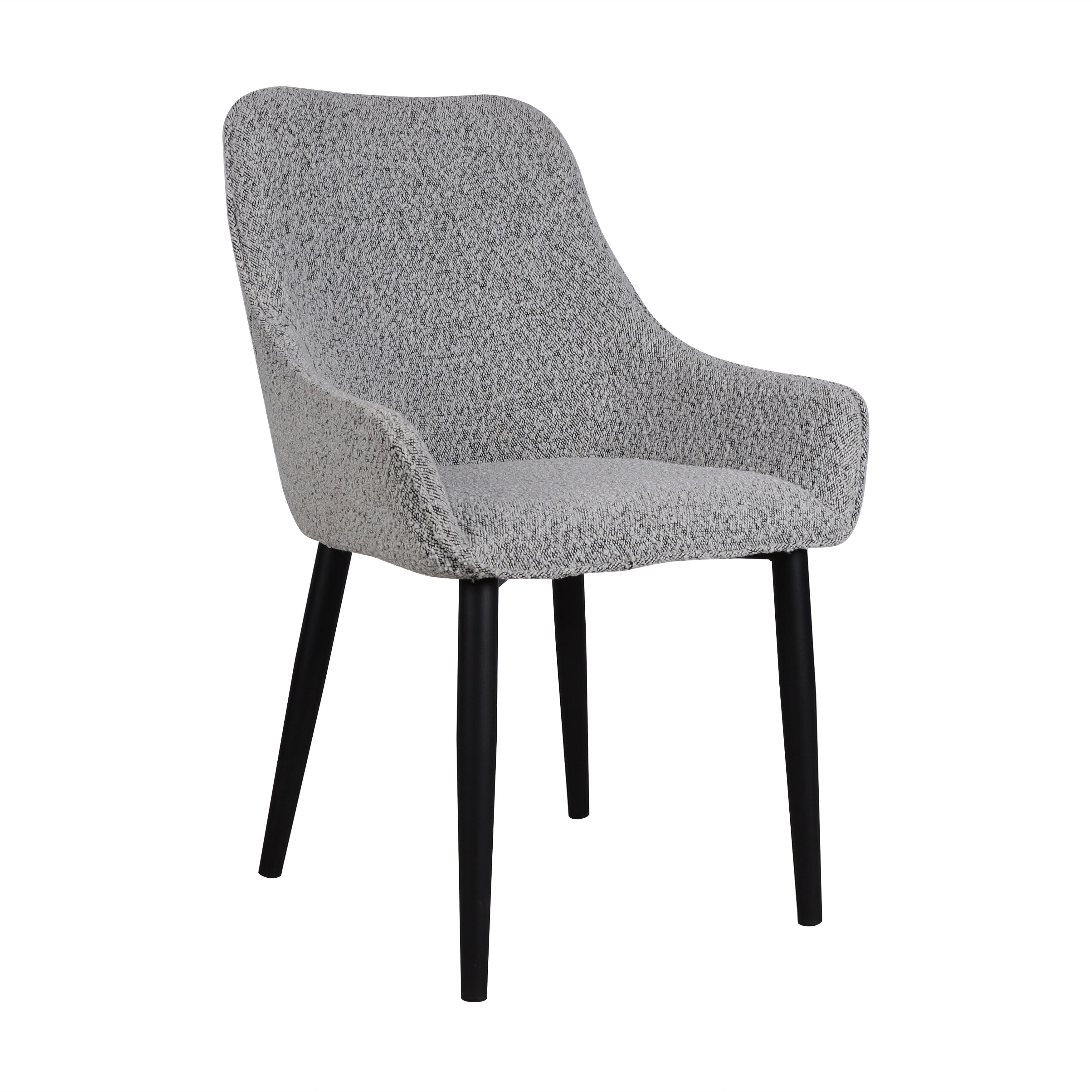 Pepper Boucle Dining Chair -(Set of 2)