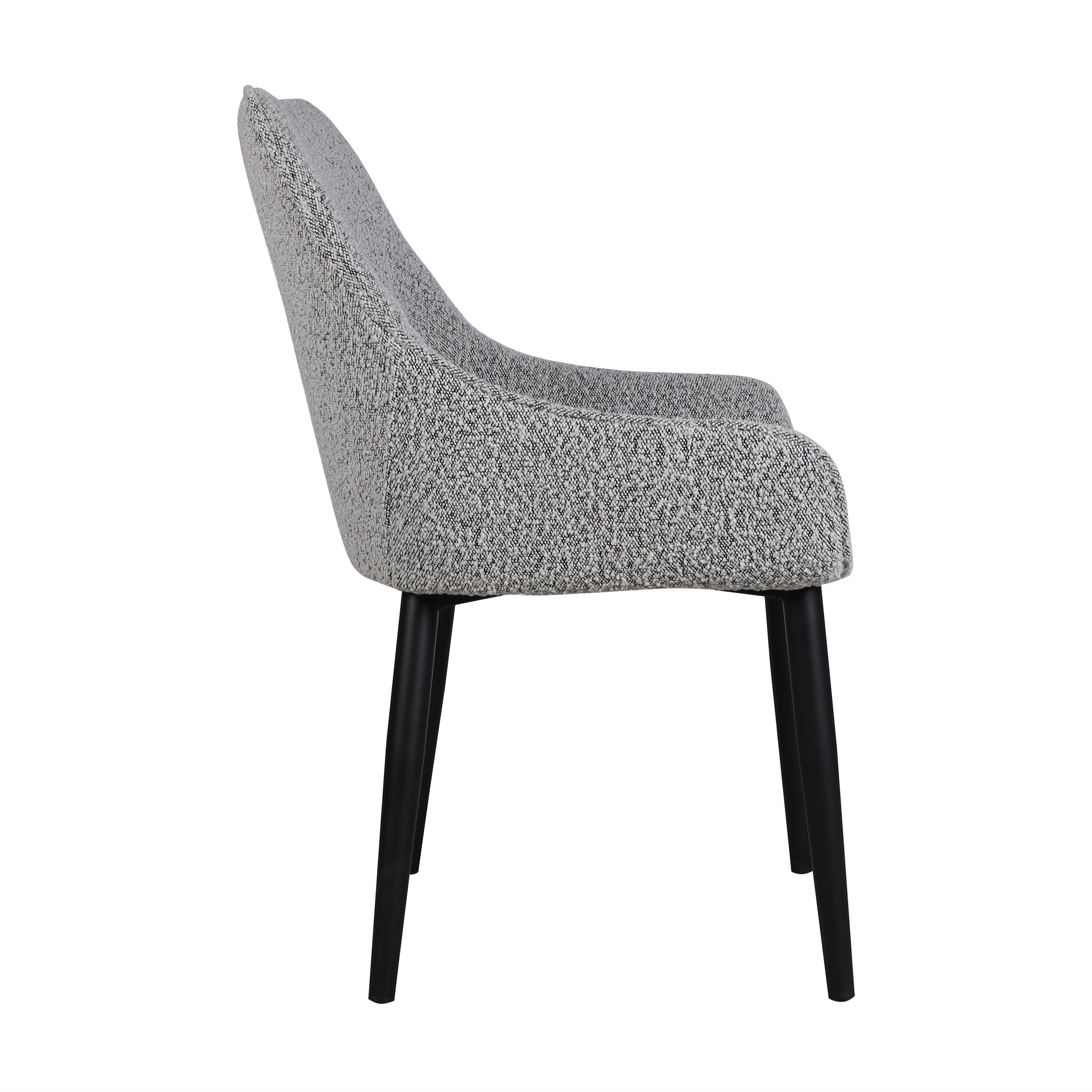 Pepper Boucle Dining Chair -(Set of 2)