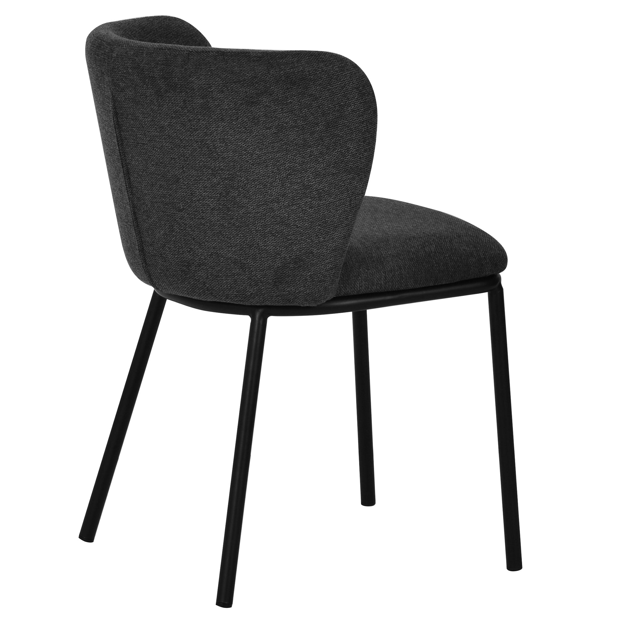 Flossie Dining Chair - Charcoal Grey (Set of 2)