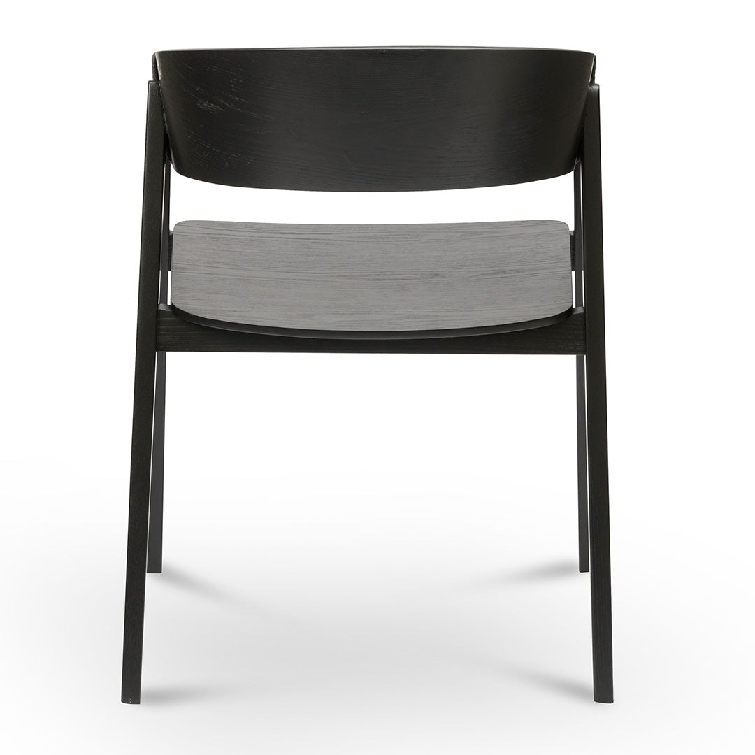 Amalfi  Dining Chair - Full Black (Set of 2)