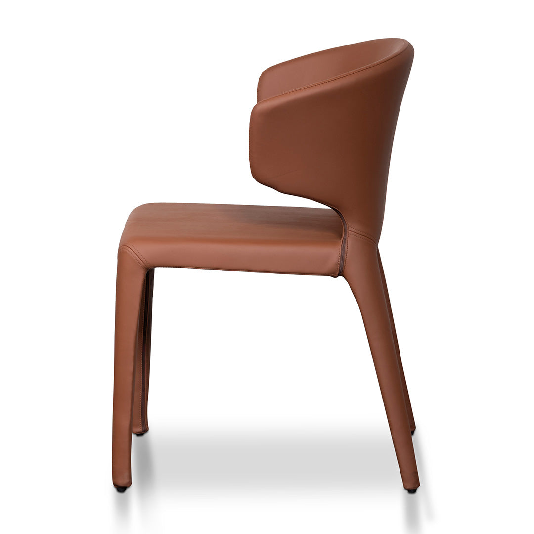 Nestor Dining Chair - Brown (Set of 2)