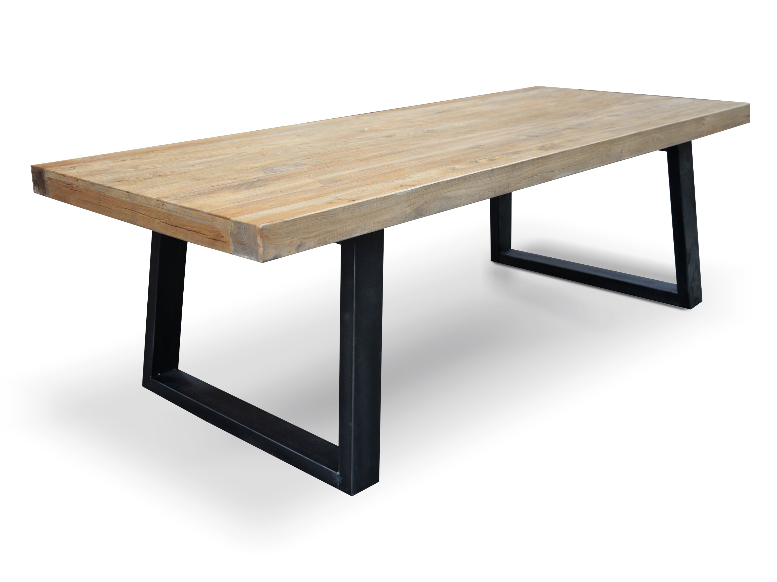 Edwin 2.4m Reclaimed Elm Wood Dining Table