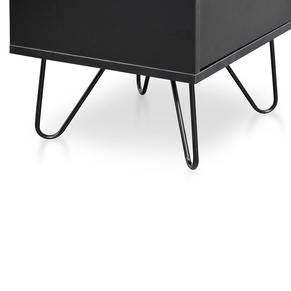 Anthony Black Bedside Table