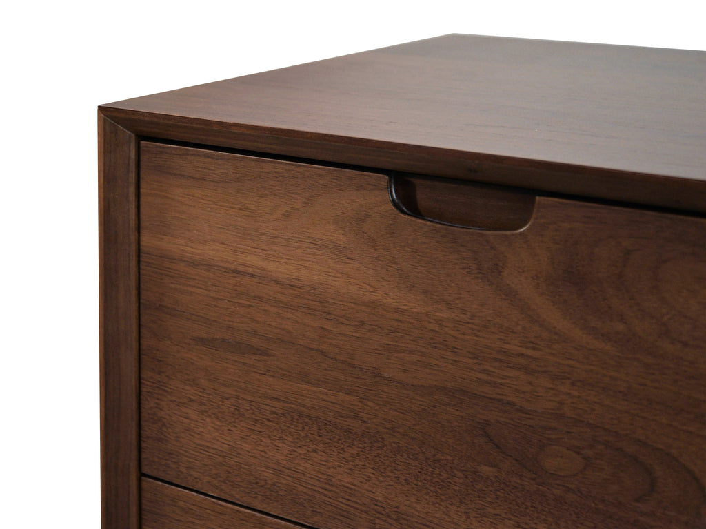 Asta 3 Drawer Chest - Walnut