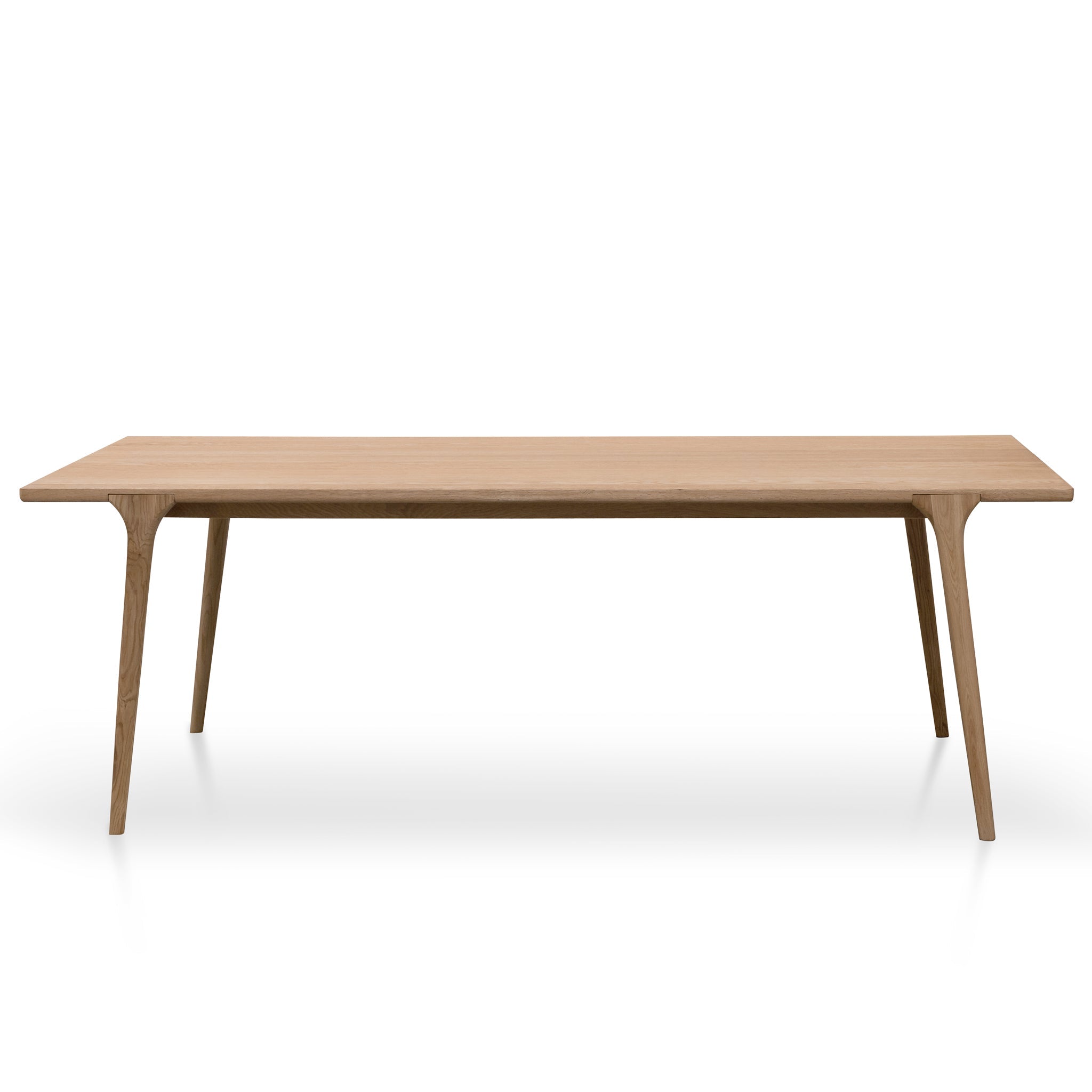 CDT6062-SI 2.2m Natural Oak Veneer Dining Table